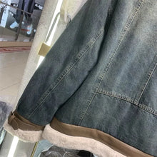 Load image into Gallery viewer, Women's Lamb Fur Inner Parka Loose Top Trendy Jacket
