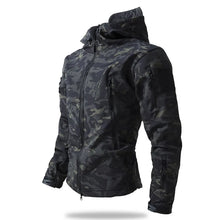 Load image into Gallery viewer, Men Outdoor Three-in-one  All-weather Camouflage Assault Jackets Male Breathable Windbreaker Warm Coats Sportswear Jackets 4XL
