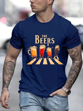 Load image into Gallery viewer, The Beers Printing Men Tee Shirts
