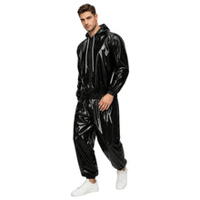 Load image into Gallery viewer, Mens Hooded Windbreaker Jogging Track Suit
