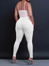 Cargar imagen en el visor de la galería, Women's Casual High-waisted Denim Small Pants
