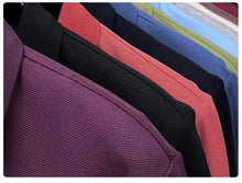 Load image into Gallery viewer, High end brand 100% cotton long sleeve polo shirt fashion luxury pony embroidery business casual comfort new Paul men's T-shirt
