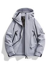 Load image into Gallery viewer, Men's 3-in-1 Jacket with Removable Fleece Liner, Waterproof Windproof Coat for Hiking, Camping, Travel and Daily Outdoor Use
