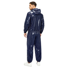 Load image into Gallery viewer, Mens Hooded Windbreaker Jogging Track Suit
