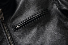 Load image into Gallery viewer, 2025 New Leather Jacket Top Layer 100% Cowhide Leather Clothes Men's Stand Collar Motorcycle Clothes  Autumn Winter Plus Size
