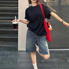 Load image into Gallery viewer, Women Casual Denim Shorts
