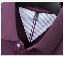 Load image into Gallery viewer, High end brand 100% cotton long sleeve polo shirt fashion luxury pony embroidery business casual comfort new Paul men's T-shirt
