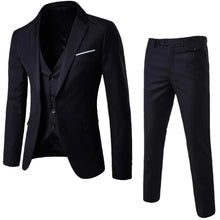 Load image into Gallery viewer, Mens Two Piece Slim Casual Dress Suit
