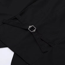 Load image into Gallery viewer, Mens Suit Vest Male Business Formal Wedding Office Birthday Party Outfit Set  Easter Church Jacket Black Waistcoat
