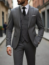 Load image into Gallery viewer, Single Breasted Men's  3 Piece Set
