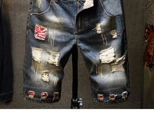 Load image into Gallery viewer, New in Ripped Shorts Men's Vintage Shorts
