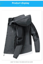 Load image into Gallery viewer, Men's Workwear Hooded Mountaineering  Coat
