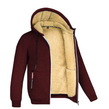 Load image into Gallery viewer, Men's Camouflage Fleece Thicken Hooded Jackets
