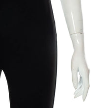 Load image into Gallery viewer, Gauze Jumpsuits Solid Black Jump Suits For Women Overalls Sleeveless Combinaison Femme Flare Pants Romper Monos Mujer Elegante
