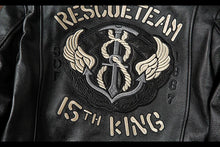 Load image into Gallery viewer, 2025 New Spring Men's Genuine Leather Jacket Embroidery Bomber Cowhide Air Force Jacket Motorcycle Leather Coat A2 Biker Clothes
