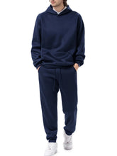 Load image into Gallery viewer, Men's Sports 2-piece Solid Color Casual Set
