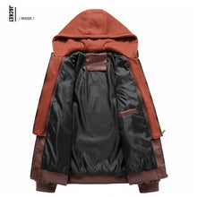 Load image into Gallery viewer, KB New Men's Leather Jackets Autumn Casual Motorcycle PU Jacket Biker Leather Coats Brand Clothing EU Size SA722
