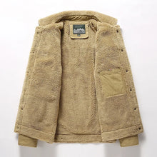 Load image into Gallery viewer, Men Winter Coats Wool Liner Thicker Warm Winter Jackets Good Quality Men Cotton Casual Jackets Outerwear Winter Coats Size 6XL
