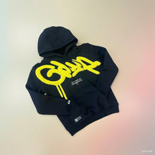 画像をギャラリービューアに読み込む, Y2K  Gothic Letter Print Zip-Up Hoodie
