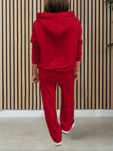 画像をギャラリービューアに読み込む, Plus-Size Casual Lightweight Long-Sleeve T-Shirt And Long Pants Set,
