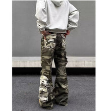 Load image into Gallery viewer, Men's Contrast Color Three-dimensional Pocket Overalls
