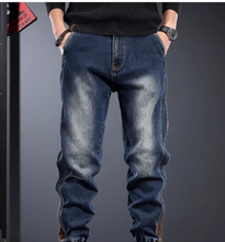 Load image into Gallery viewer, American-style Heavy New Patchwork Jeans
