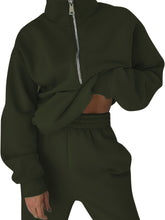 Lade das Bild in den Galerie-Viewer, Comfortable  Casual; Zipper Hoodie 2 Piece Set
