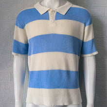 Lade das Bild in den Galerie-Viewer, Mens Summer  Lapel Sweater Short Sleeve
