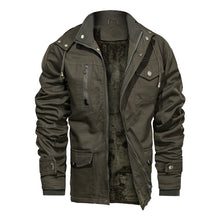 Load image into Gallery viewer, Fashionable Extra-thick Fleece-lined Men's Work Jacket
