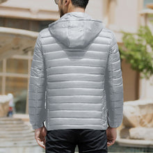 Lade das Bild in den Galerie-Viewer, Stand Collar Winter Men's Lightweight Cotton Loose Coat
